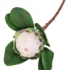Vara de flor artificial de alcachofa rosa de 7.5x50x0.1cm - Image 4