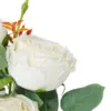 Vara de rosas artificial blancas de 13x64x0.1cm - Image 4