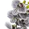 Vara de orquidea artificial jaspeada lila de 16x92x0.1cm - Image 3