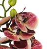 Vara de orquidea artificial jaspeada rosa de 10x66x0.1cm - Image 2