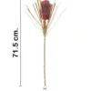 Vara de flor artificial exotica rosa de 20x70x0.1cm - Image 2