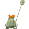 Vara de flores artificiales naranja de 16x78x0.1cm - Image 3