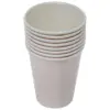 Paquete de 8 vasos desechables rosa de 250ml y 7.5x7.5x13cm - Image 3