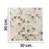 Adhesivo para pared de plástico diseño concha nacarada de 30x30x0.1cm - Image 2