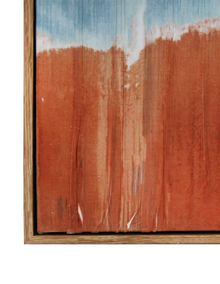 Cuadro de arte diseño mar y arena abstracto de 70x140x4.5cm - Image 2