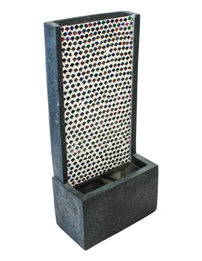 Fuente de poliresina con luces mix de 38.5x20x80cm - Image 2
