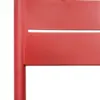 Silla de plástico roja de 50.5x56x82cm - Image 4
