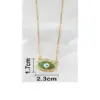 Collar con dije de ojo turco de 2.5x2x50cm - Image 2