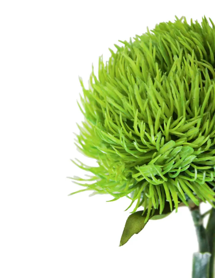 Vara de flor de plastico verde claro de 9x9x53cm - Image 2