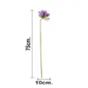 Vara con flor de plastico lila de 15x15x75cm - Image 3