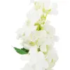 Vara de hortensia de tela crema de 20x15x72cm - Image 2