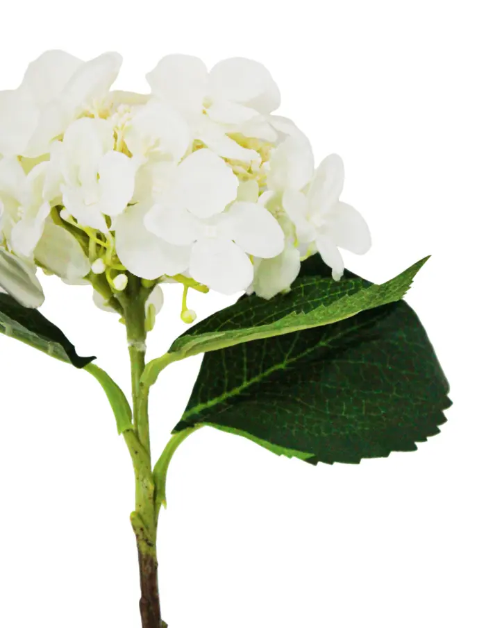 Vara de hortensia crema de 44 cm - Image 2