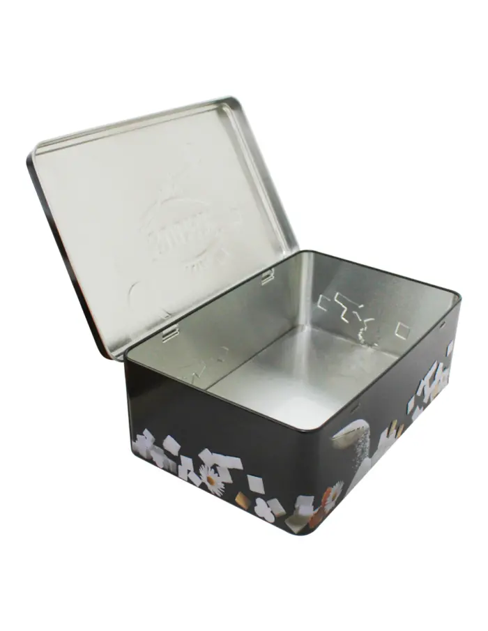 Caja metal para azucar de 13x20x7cm - Image 2