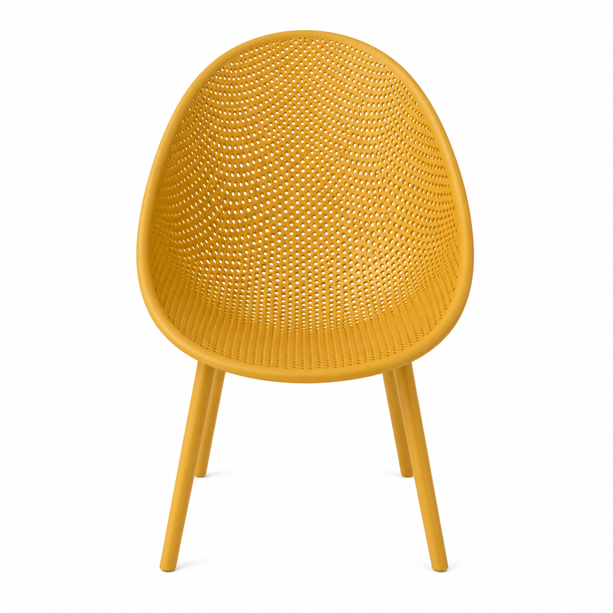 Silla Calada Diseño Huevo Mostaza - Galerías el Triunfo