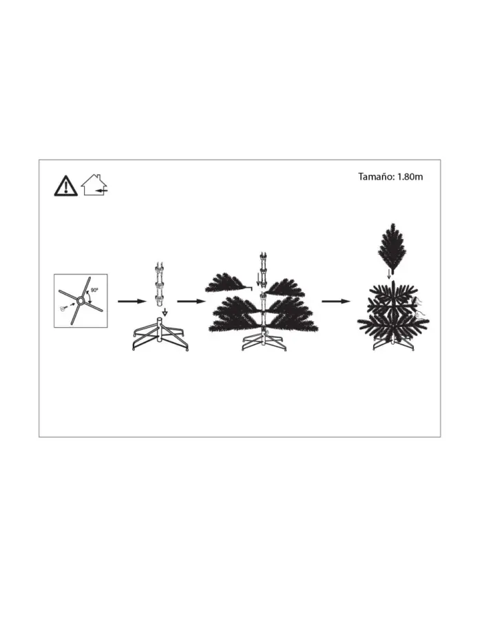Árbol de Navidad de 1.80mts - Image 4