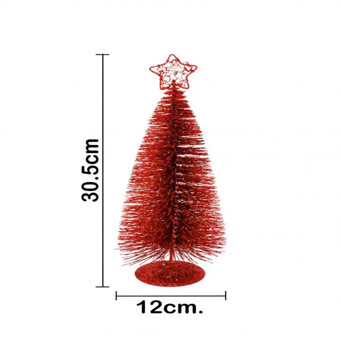 Mini árbol rojo diamantado - Image 3