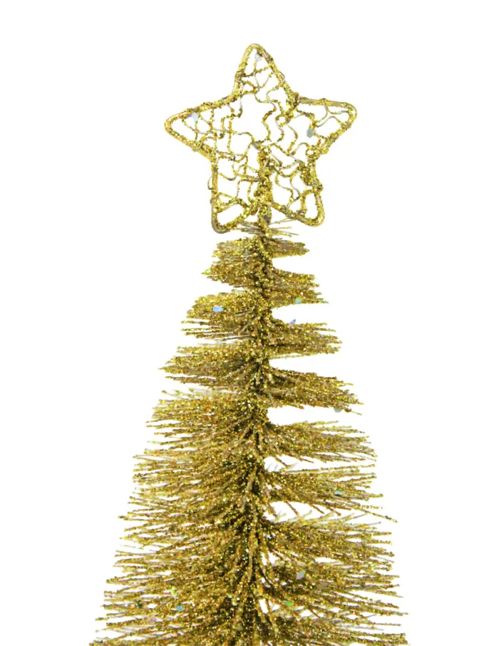 Mini árbol dorado diamantado - Image 2