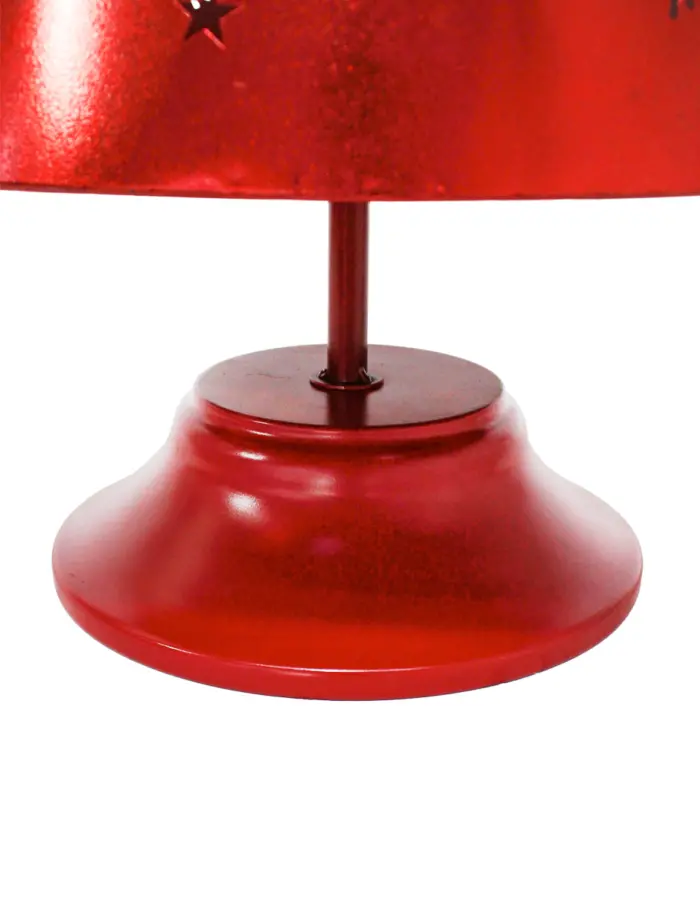 Árbol de metal rojo de 42x172cm - Image 2