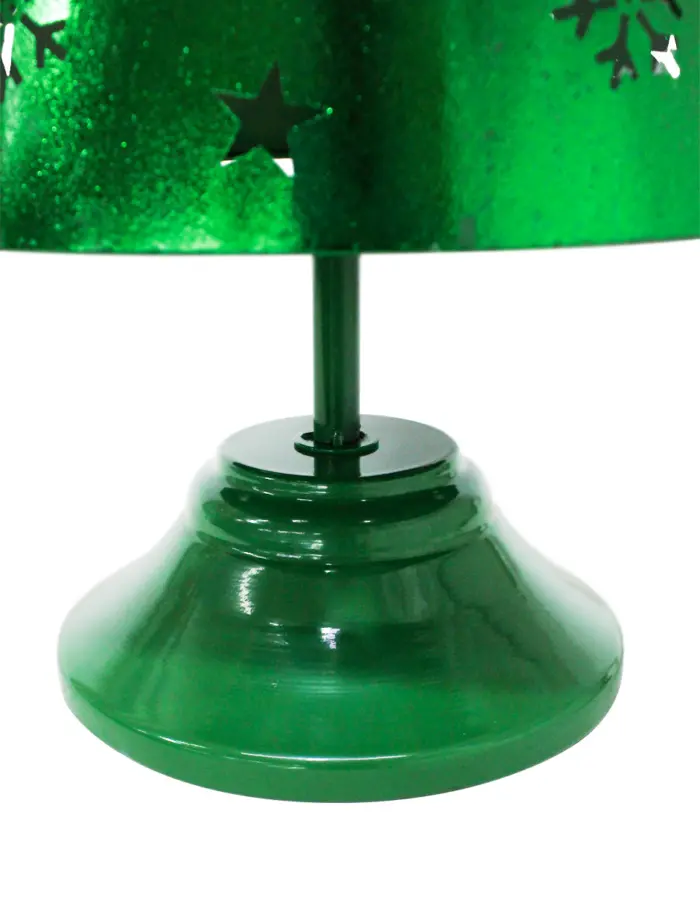 Árbol de metal verde de 36x146cm - Image 2