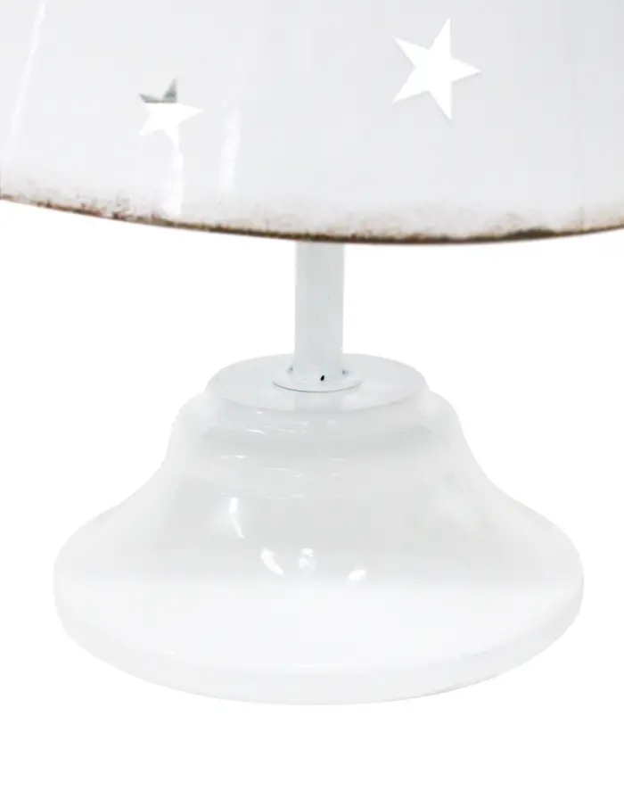Árbol de metal blanco de 29x117cm - Image 2
