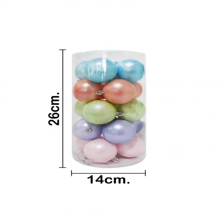 Display de 20 Esferas "Pastel Mate" de 6cm - Image 5