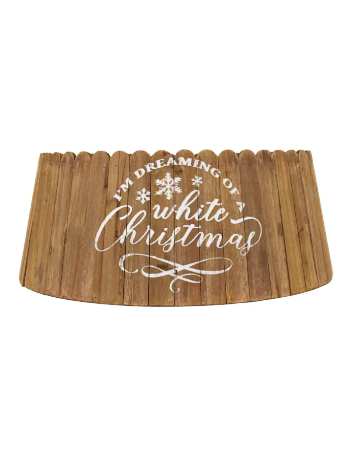 Pie de árbol diseño madera - Image 2