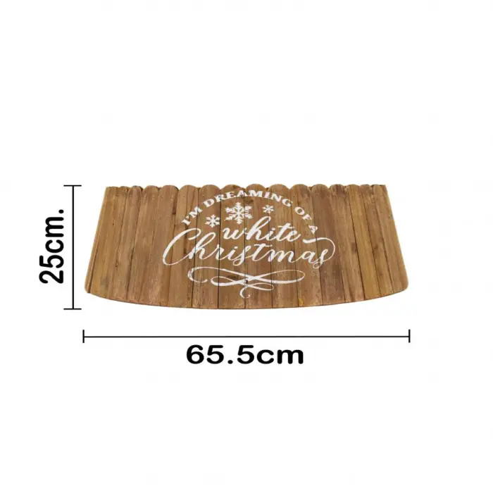 Pie de árbol diseño madera - Image 4