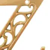 Letra Z de hierro dorado de 10cm - Image 2