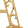 Letra A de hierro dorado de 20cm - Image 2