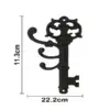 Gancho para llaves de hierro de 12.3x22.5x2.6cm - Image 4