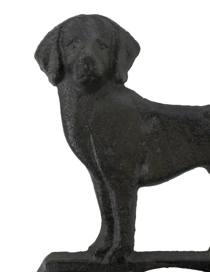 Campana de hierro diseño perro de 24x13.4x11cm - Image 3