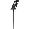 Campana de hierro con punta de lanza de 21x11.1x12cm - Image 2
