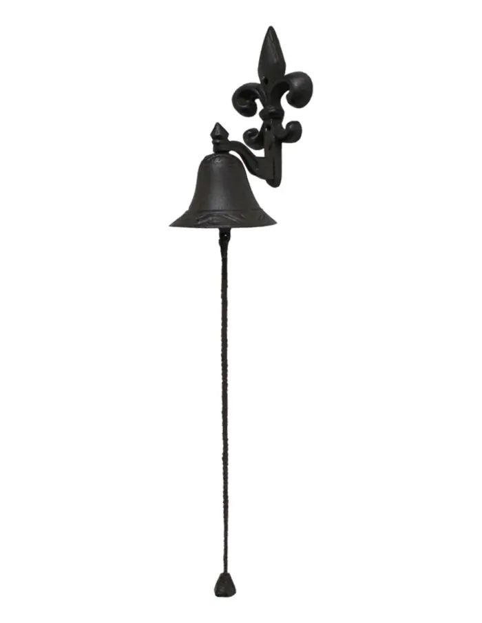 Campana de hierro con punta de lanza de 21x11.1x12cm - Image 2