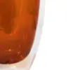Vaso doble fondo de vidrio transparente y ámbar de 350 ml - Image 3