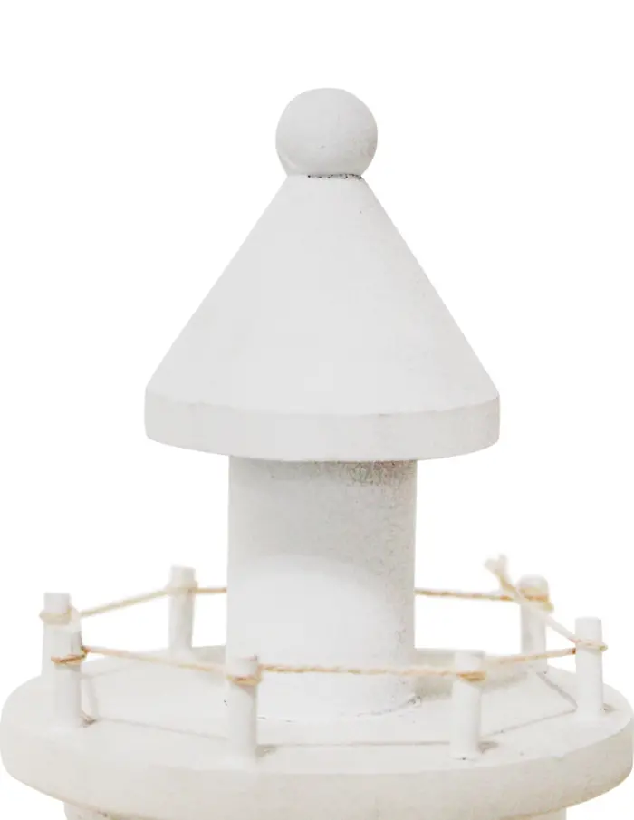 Candelabro diseño faro con luz LED de 10x10x31 - Image 3