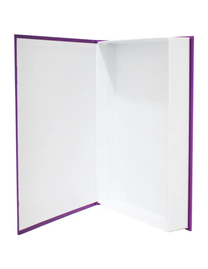 Guarda libro morado con texto Ha! - Image 3