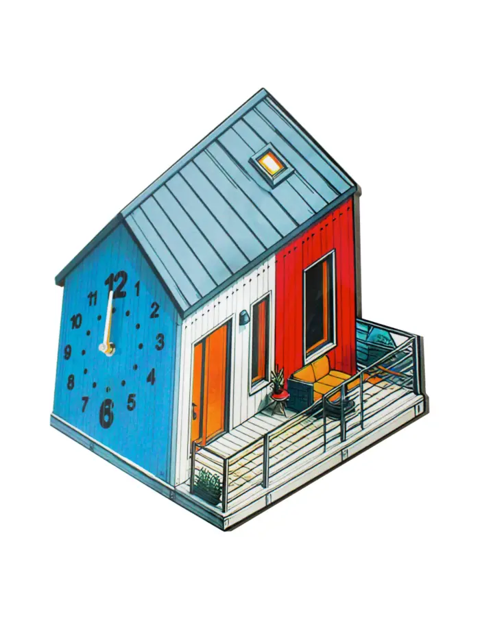 Reloj de Pared Diseño Casa. - Image 2