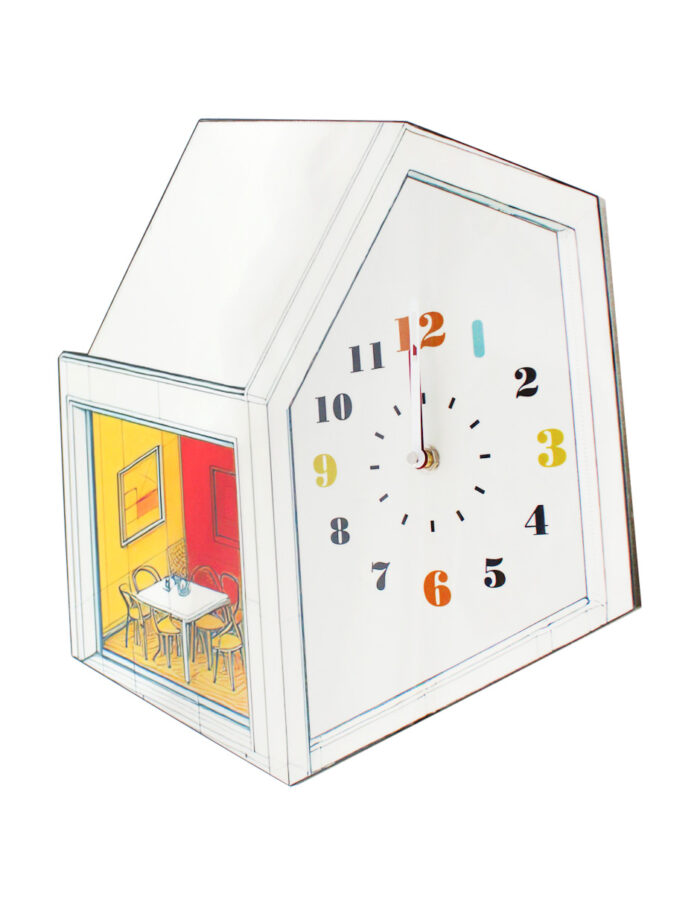 Reloj de Pared Diseño de Casa y Comedor. - Image 2