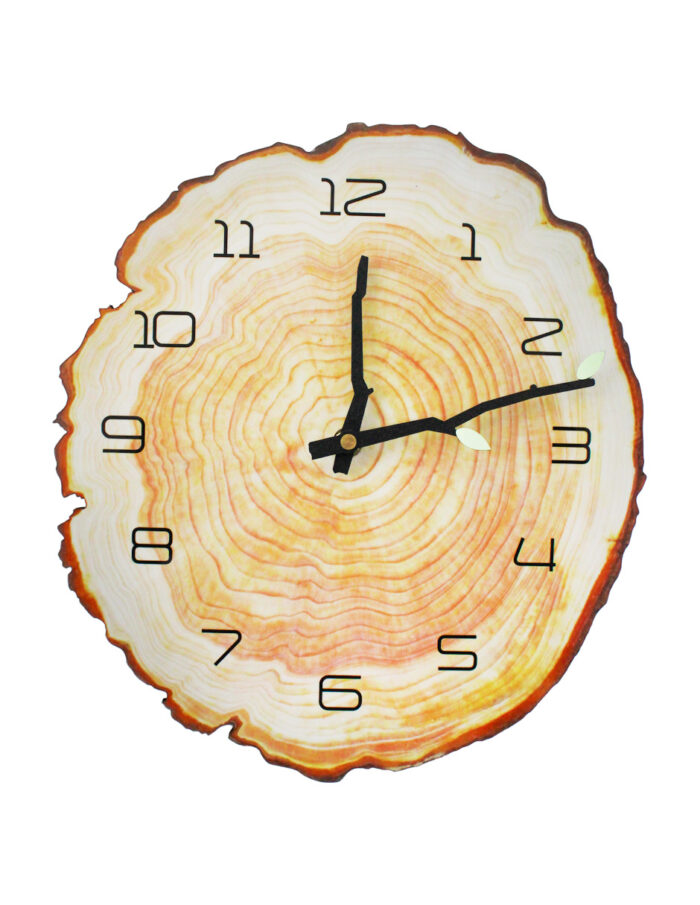 Reloj de Pared Corteza de Árbol