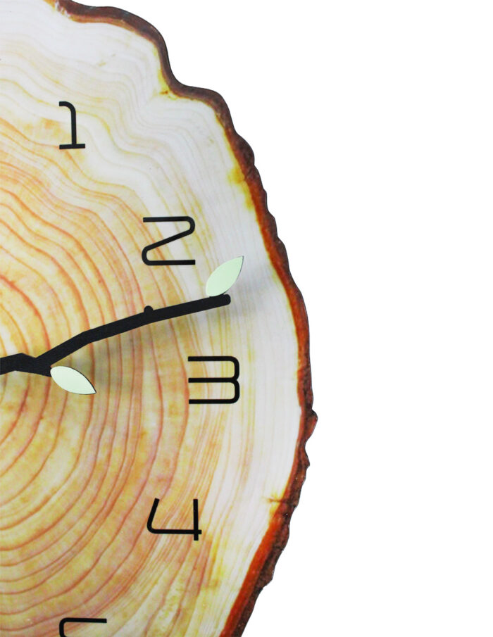 Reloj de Pared Corteza de Árbol - Image 3