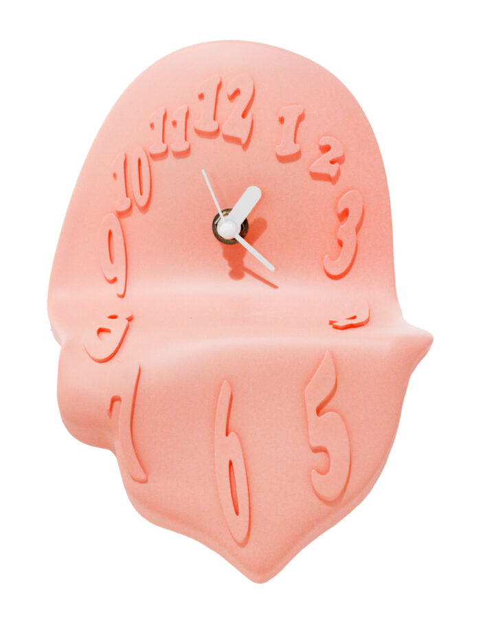 Reloj de Mesa Surrealista Durazno