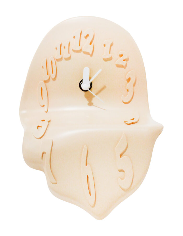 Reloj de Mesa Surrealista Beige.
