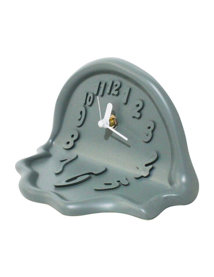 Reloj de Mesa Surrealista Gris - Image 2