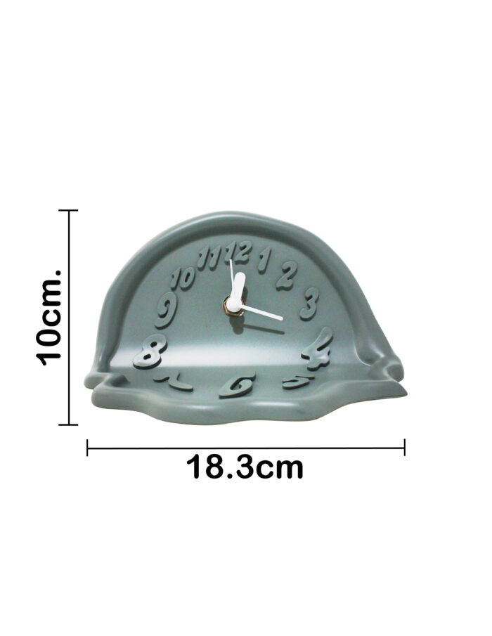 Reloj de Mesa Surrealista Gris - Image 4