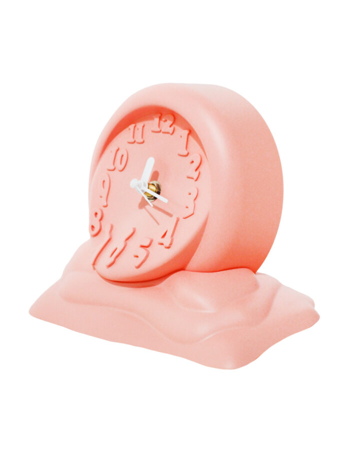 Reloj de Mesa Surrealista Rosa - Image 2