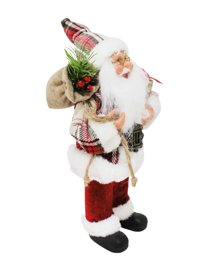 Santa Claus de traje escoces con costal de 25cm - Image 2