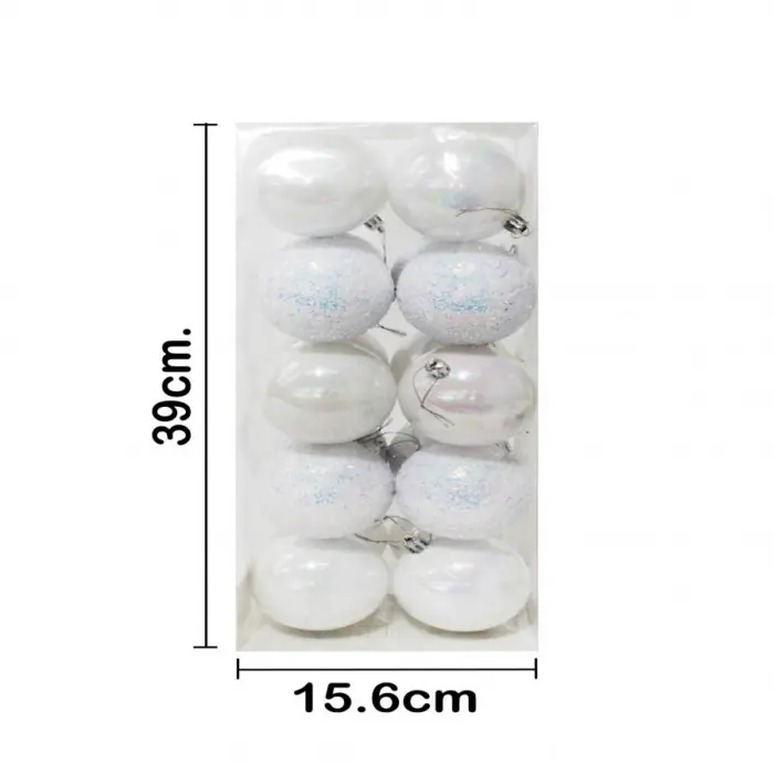 Display con 20 Esferas Blancas de 8cm  - Image 3