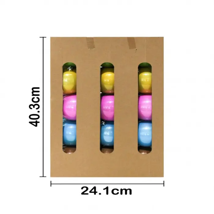 Display con 30 esferas de plástico de colores de 8cm - Image 7
