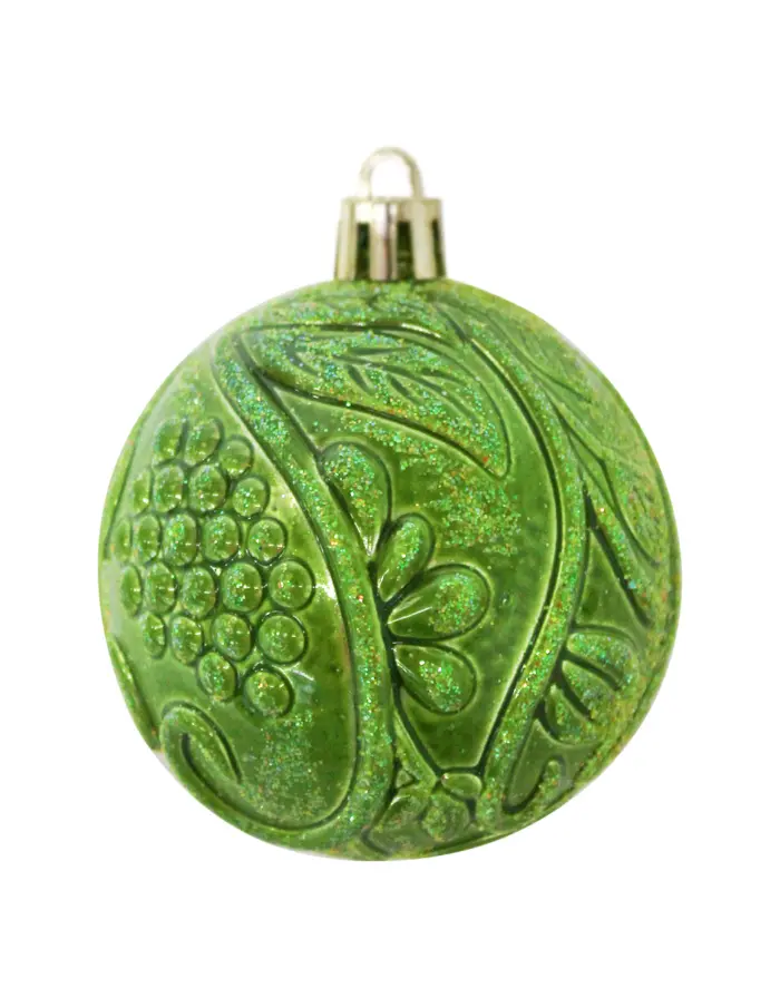 Tubo con 12 Esferas Diseño Limón Verde - Image 2