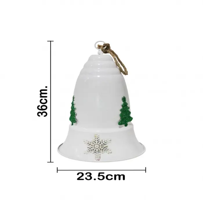 Campana de Metal Blanca - Image 3
